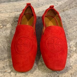Tory Burch suede flats